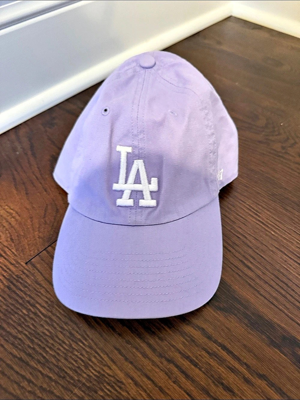 Los Angeles Dodgers Baseball Cap in Purple